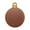 Brown, variant on Giant Inflatable Velvet Christmas Balls - Flocked Holiday Blow-Up Decor, Perfect for Outdoor Yard, Lawn & Porch, Festive Inflatable Ornaments to Boost Christmas Outdoor Home Ambiance, 22.83in, Red