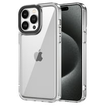 ELEHOLD Clear Case for iPhone 15 Pro Transparent Crystal Clear Anti-Yellowing Shockproof Slim Thin Lightweight Cover for iPhone 15 Pro Case, Clear