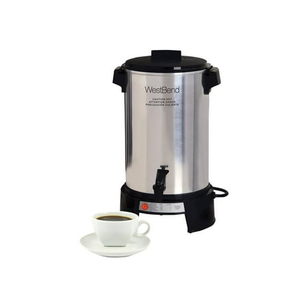 

West Bend Commercial Coffee Maker - Aluminum - 36 Cup