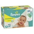 thumbnail image 3 of Pampers Swaddlers Diapers Size 3 Bonus Pack 142 Count, 3 of 4