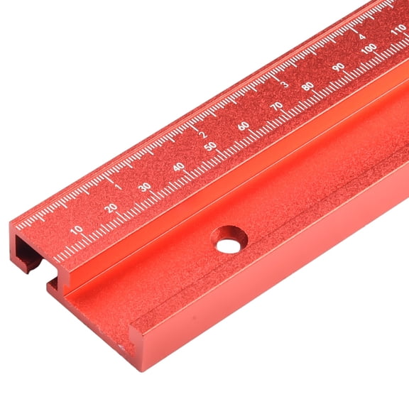 Aluminum Alloy 45 Type T-Track T-Slot Miter Track Fixture For Saw Router Slider Table 300/400/500/600mm Woodworking Tools