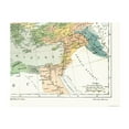 thumbnail image 4 of Historic Map - Roman Empire Augustus - Cortambert 1880 - 29.96 x 23 - Vintage Wall Art, 4 of 5