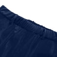 thumbnail image 5 of ZHOGXU Kids Girls Velvet Pants High Waist Solid Color Wide Leg Soft Stretch Comfortable Elegant Flared Trousers For Casual Daily Wear And Party,Dark Blue,5-6 Years, 5 of 9