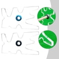 thumbnail image 2 of GLFILL Support de Queue de Billard, Repose-Queue de Snooker, Support Transparent Bleu, 2 of 7