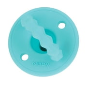 Nuby Softees Infant Pacifier and Teether for Babies, 4 Count
