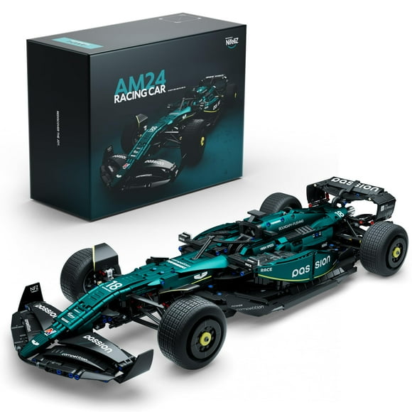 Nifeliz AM24 Formula 1 Racing Car Building Set, 1:8 Scale Collectible Set for Adults, Authentically Detailed Build and Display Model for Home or Office Décor (2351PCS, NF10279)