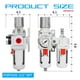 thumbnail image 3 of Lubricador regulador de filtro de aire comprimido NANPU 1/2 NPT, 3 of 7