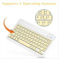 thumbnail image 3 of 10 Inch Bluetooth Keyboard for IPad, IOS, Android, Windows Devices,C, 3 of 5