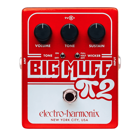 Electro-Harmonix Big Muff Pi 2 with Tone Wicker Fuzz Pedal