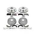 thumbnail image 3 of Power Stop Front and Rear Stock Replacement Drum and Shoe Kit KOE15136DK, 3 of 9