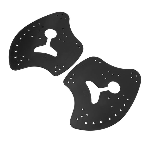 Paletas De Natación De Mano, 1 Par De Paletas De Mano Para Nadar, PP, Silicona, Aleta De Mano Ajustable, Paleta Plana, Ayuda Para Entrenamiento De Natación Para Hombres,