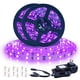 thumbnail image 1 of Tira de luz negra Ontesik 40 pies 12 metros UV flexible con kit LED 720 perlas 12V, 1 of 3