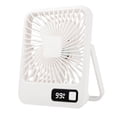 thumbnail image 4 of Ventilador de Escritorio Portátil Ventiladores de Refrigeración de Verano Ventilador de Mesa Mini Ventilador para El Coche de Viaje de La Oficina en E Blanco Gloria Ventilador de escritorio portátil, 4 of 9