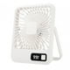 thumbnail image 4 of Ventilador de escritorio pequeño USB con velocidad ajustable, portátil, silencioso, para verano Blanco, 4 of 9