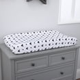 thumbnail image 2 of Mouse Hello World Star/Icon Super Soft Changing Pad Cover, Navy, White, 2 of 5