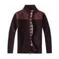 thumbnail image 2 of Gioberti Men's Knitted Regular Fit Full Zip Cardigan Sweater with Soft Brushed Flannel Lining, 2 of 5