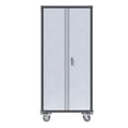 thumbnail image 2 of Supeer Metal Rolling Storage Cabinet with Multi Use Pegboard, Large Steel Utility Toolchest with Adjustable Shelves & Locking Doors - Garage Cabinets for Tool Storage,Assemble Required (Handle), 2 of 7