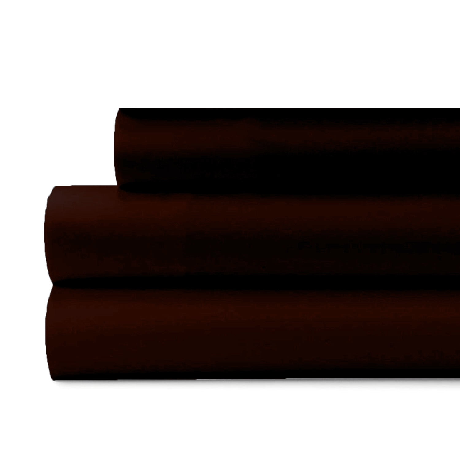 Hotel Collection Rayon Bed Sheet Set - 3 Piece, Twin, Chocolate