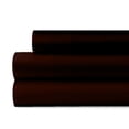 thumbnail image 2 of Hotel Collection Rayon Bed Sheet Set - 3 Piece, Twin, Chocolate, 2 of 5