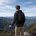 thumbnail image 4 of Unique Bargains 1 Set Packable Backpack Durable Hiking Backpack Black, 4 of 5