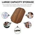 thumbnail image 2 of STRANDCHIC Japanese Style Brown Wood Snack Serving Tray 1-Pack for Kitchen, Dining, and Entertaining, 2 of 8