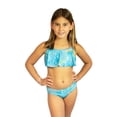 thumbnail image 2 of Traje de Baño Niña MERMAIDS123 Talla 06 dos piezas modelo un olan azul turquesa, 2 of 2