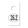 thumbnail image 3 of DistinctInk Custom SKIN / DECAL compatible with OtterBox Commuter for iPhone XR (6.1" Screen) - White 26.2 Oval Marathon Run - Show Your Love of Running, 3 of 5