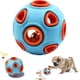 thumbnail image 1 of Pelota de juguete para perros, pelota para perros de caucho natural, pelota para perros con función de cuidado dental, juguete para golosinas para perros, pelota para perros indestructible Ø 8cm, 1 of 4