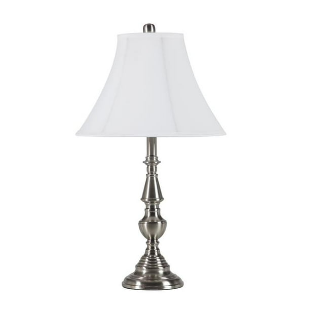 Brushed nickel hotsell table lamps walmart
