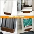 thumbnail image 3 of YOSADIER Mirror Stand Floor Anti Skid Support Modern Wood Interior Designers Bathroom 1Set, 3 of 8