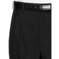 thumbnail image 2 of RGM Men's Pleated Dress Pants Work to Weekend - Comfortable and Lightweight - Expandable Waist BlackExpandable Black Expandable 44 Long, 2 of 4