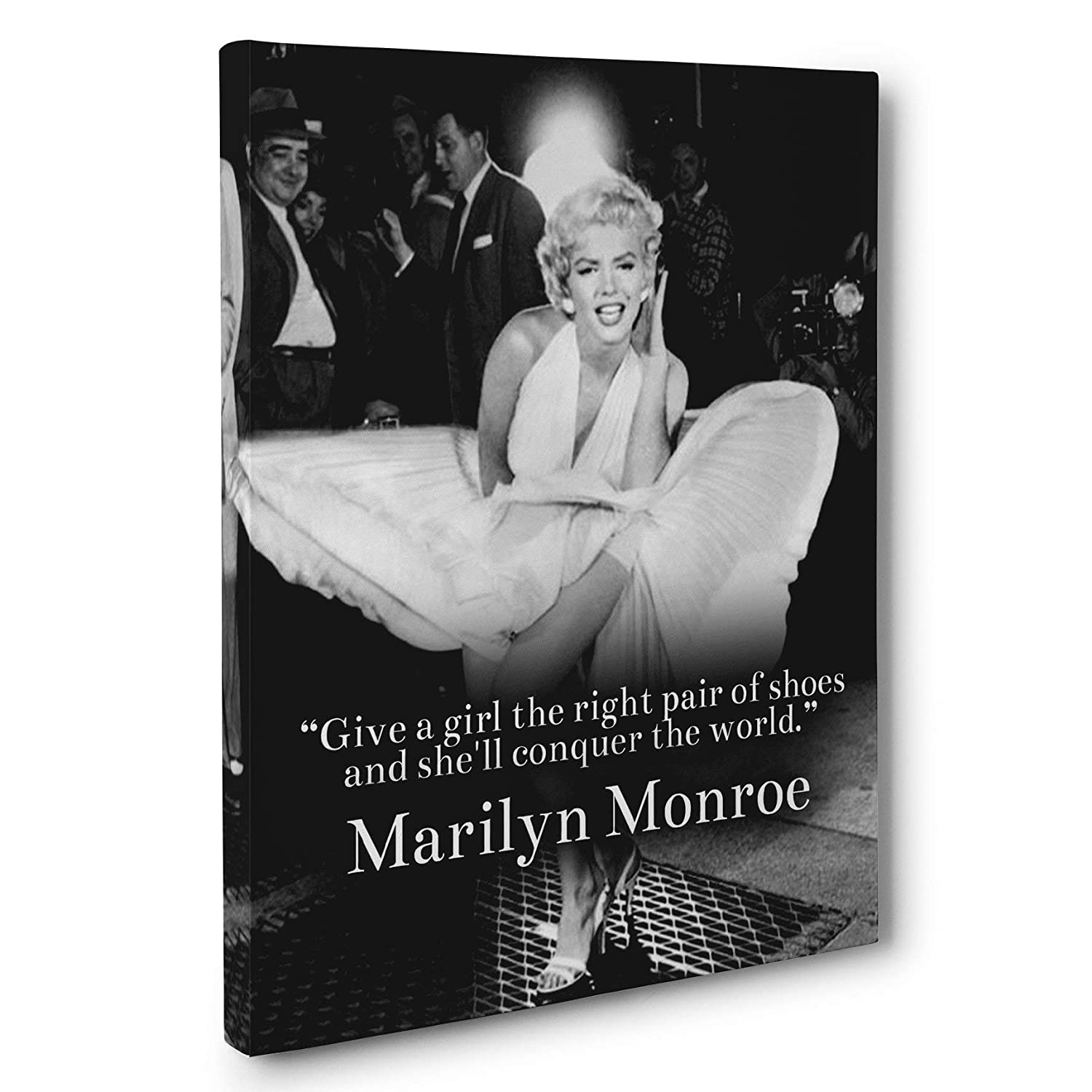 Marilyn Monroe Immperfection Quote Lovely Wood Travel Bag Luggage Tag