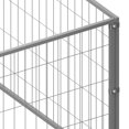 thumbnail image 4 of Dog Kennel Charmma Outdoor Dog Pen Silver 64.6 ft² Steel, 4 of 6