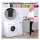 thumbnail image 3 of Cesto de Ropa Plegable 80L Grande Rectangular y con Asas Resistentes Belug, Gris, 3 of 5