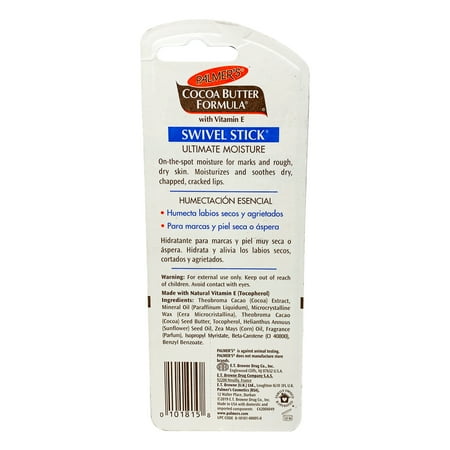 Palmer's Cocoa Butter Formula Swivel Stick, .5 Oz.