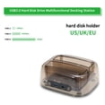 thumbnail image 4 of USB 3.0 IDE/SATA Hard Drive Docking Station for 2.5"/3.5" HDDs with TF/SD Card Reader, One Touch Backup, 5Gbps Transfer Speed, Overcurrent/Overheat Protection, Compatible with Windows/Mac, US Plug -, 4 of 6