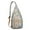 Beige-2, variant on Boho Starfish Sling Backpack – Tropical Ocean-Inspired Hiking Daypack with Watercolor Starfish and Seashells Design, Lightweight Waterproof Travel Bag for Beach, Camping, and Outdoor Use
