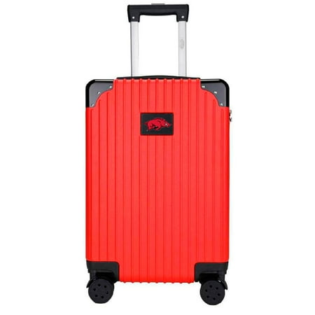 Arkansas Razorbacks Premium 21'' Carry-On Hardcase Luggage - Red
