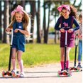 thumbnail image 5 of 3 Wheel Kick Scooter for Kids, 4 Adjustable Height, Light  Wheels,  Wide Deck, Lean to Steer, 5 of 6