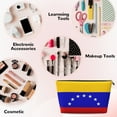 thumbnail image 4 of Venezuela Flag Small Purse Organizer Zipper Cosmetic Handbag Tote Pouch For Women, 4 of 7