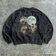 thumbnail image 3 of Vintage Otter Moon Sweatshirt | Wildlife Graphic Pullover, 3 of 7