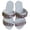 White, variant on asdoklhq Sandals for Women Clearance Under $10,Sandals Women Flat Slippers Chain Open Toe Comfy Beach Roman Shoes Flip Flop