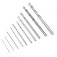 thumbnail image 3 of Straight Shank Drill Bit, 10PCS Long Cutting Edge Drill Bit, 0.5-3Mm For Aluminum, 3 of 8