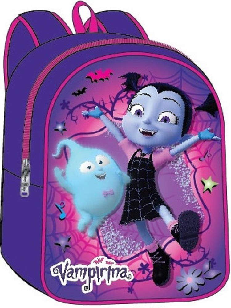 Grupo Ruz Vampirina Girls Backpack School - Cute Colorful Zipper, 6yrs Up - Walmart.com