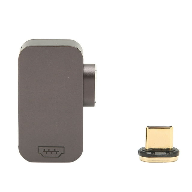 Interfaz multimedia HD a adaptador tipo C Convertidor de vídeo magnético de 24 pines 4K 60 Hz para teléfono portátil TV