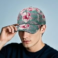 thumbnail image 6 of Country Rustic Baseball Cap – Floral Dad Hat Featuring Vintage Bloom and Botanical Artistic Pattern, Comfortable Adjustable Closure, 6 of 7
