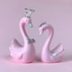 thumbnail image 3 of Adornos creativos para coche, corona de cisne, artesanías de resina, adornos para tartas de cumpleaños, regalos de joyería para el día de San Valentín, 3 of 5