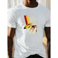 thumbnail image 1 of Big & Tall Men's Summer T-Shirt - Racing Graphic Print, Casual Short Sleeve Tee, Breathable Cotton, Machine Washable, REGULAR SIZE, 1 of 6