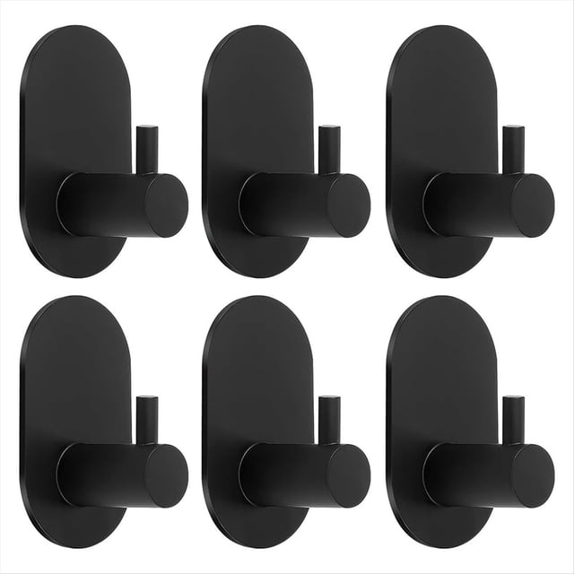 Autoadhesivos Resistentes para Toallas, Toallas de Pared, Ducha, Baño, Puerta, Abrigos, Etc.