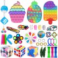 thumbnail image 2 of TheFound Sensory Fidget Toys Set 38Pcs Colorful Stress Relief Hand Toys, 2 of 4